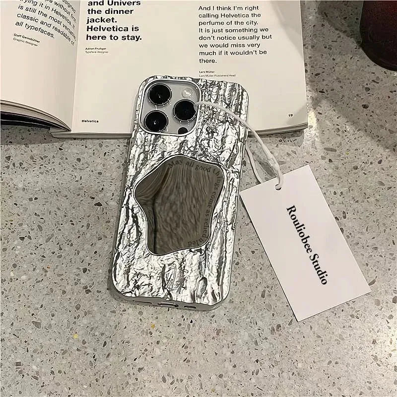 Fashion Simple Electroplated Phone Case Protective Case - Bellarte Enchanté Fashion Simple Electroplated Phone Case Protective Case
